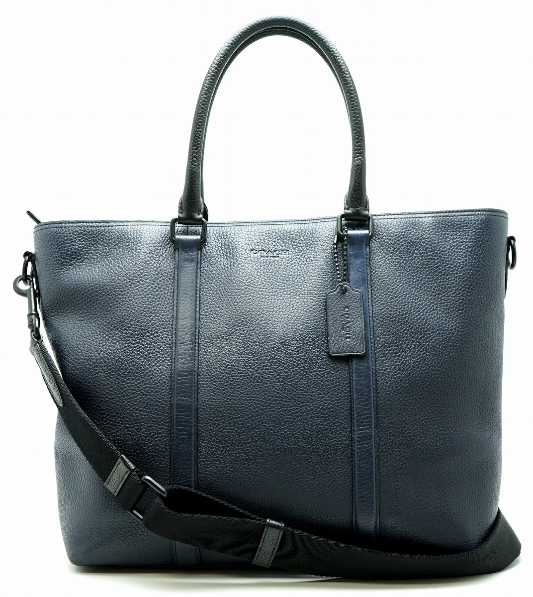 楽天市場】【バッグ】COACH コーチ ペブルド レザー メトロポリタン