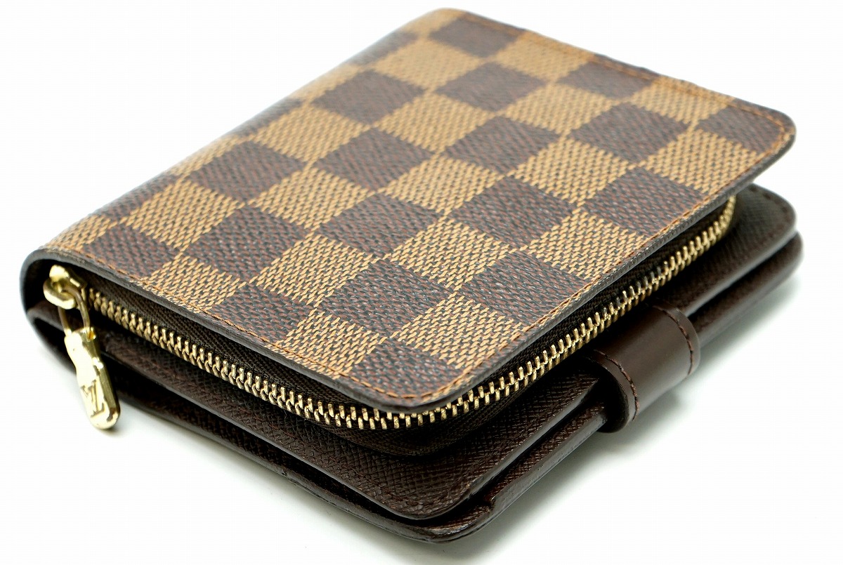 楽天市場】【財布】LOUIS VUITTON ルイ ヴィトン ダミエ コンパクト