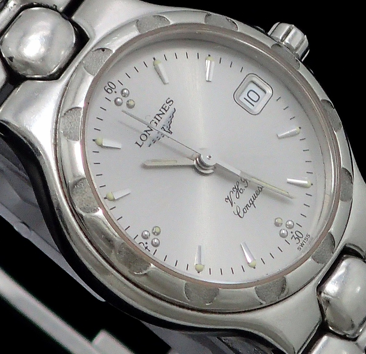 楽天市場】【ウォッチ】LONGINES ロンジン コンクエスト デイト VHP