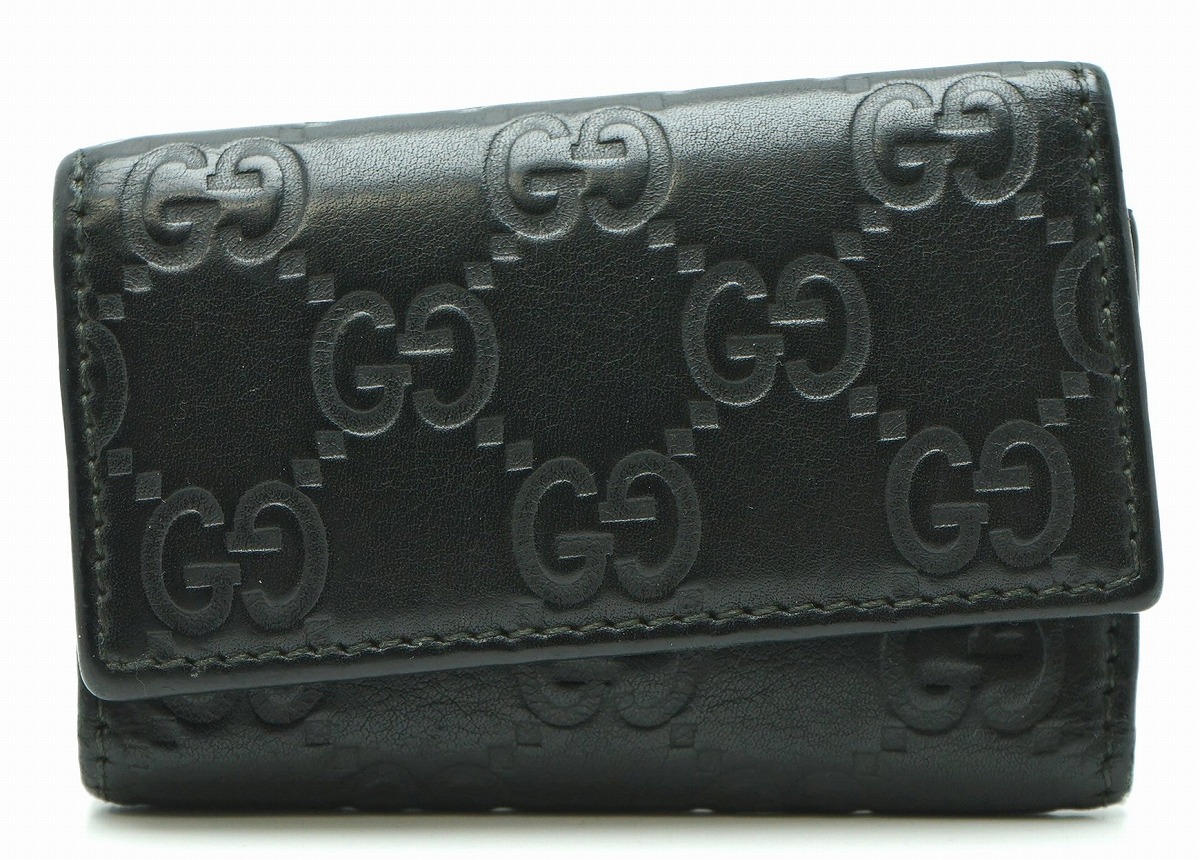 楽天市場】GUCCI グッチ グッチシマ GG柄 6連キーケース レザー