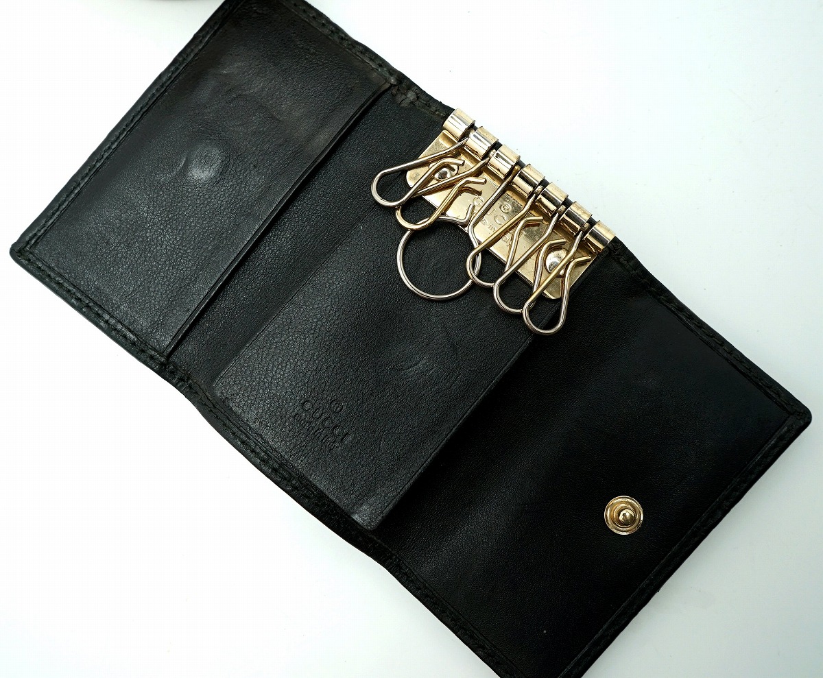 楽天市場】GUCCI グッチ グッチシマ GG柄 6連キーケース レザー