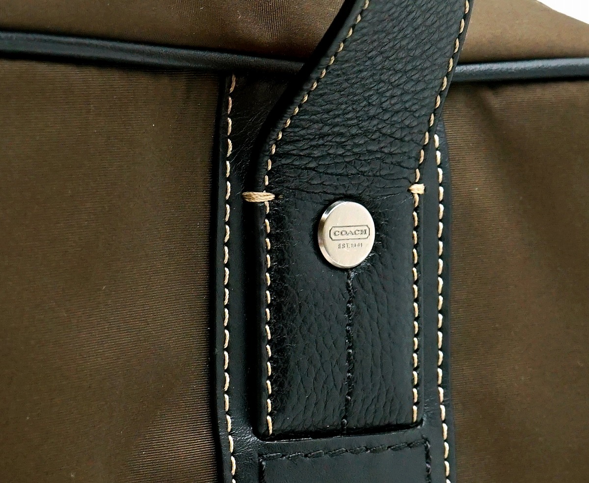 楽天市場】【バッグ】COACH コーチ トランスアトランティック ジップ