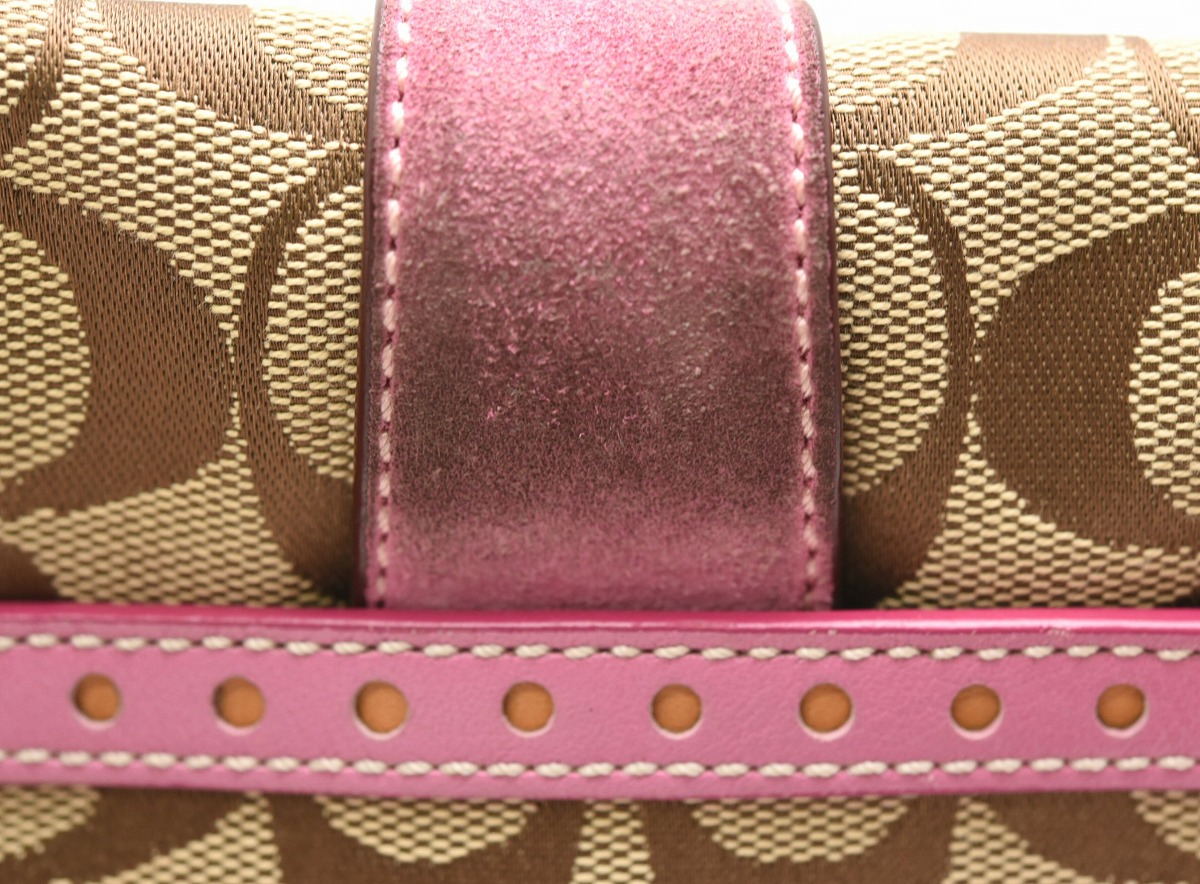 楽天市場】【バッグ】COACH コーチ シグネチャー ハンドバッグ