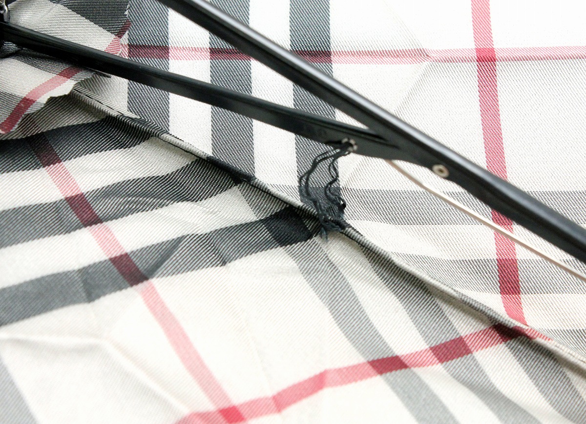 楽天市場】BURBERRY バーバリー 折り畳み傘 日傘 雨傘 チェック柄