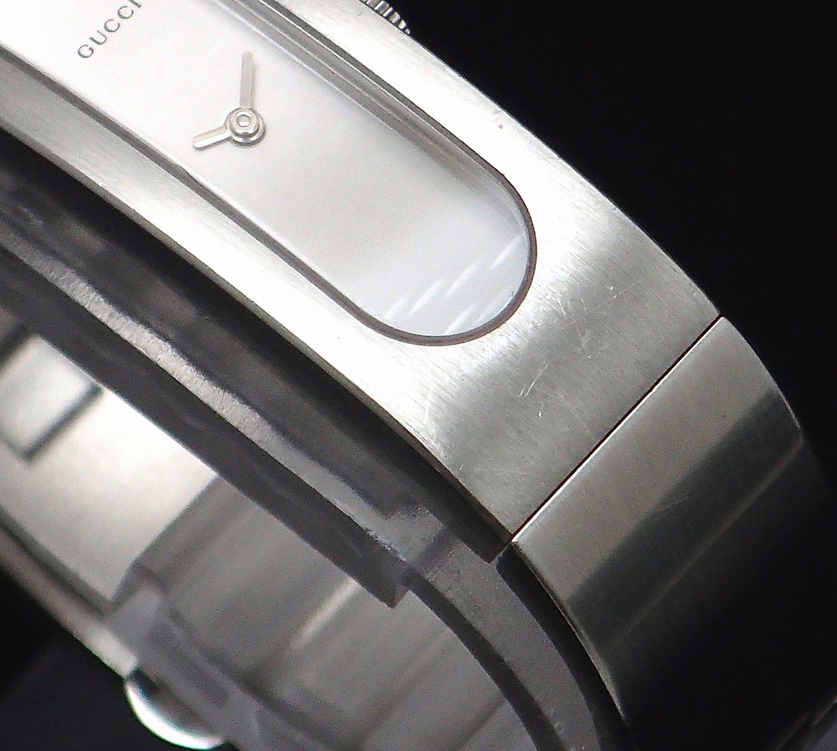 楽天市場】【ウォッチ】GUCCI グッチ バングル ウォッチ シルバー文字