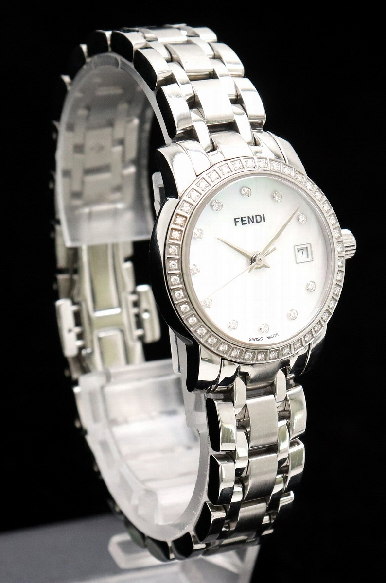 楽天市場】【ウォッチ】FENDI フェンディ クラシコ 11Pダイヤ ダイヤ