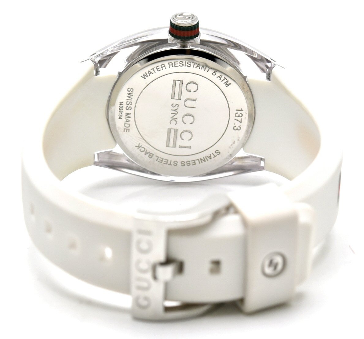 楽天市場】【ウォッチ】GUCCI グッチ シンク シルバー文字盤 SS ラバー