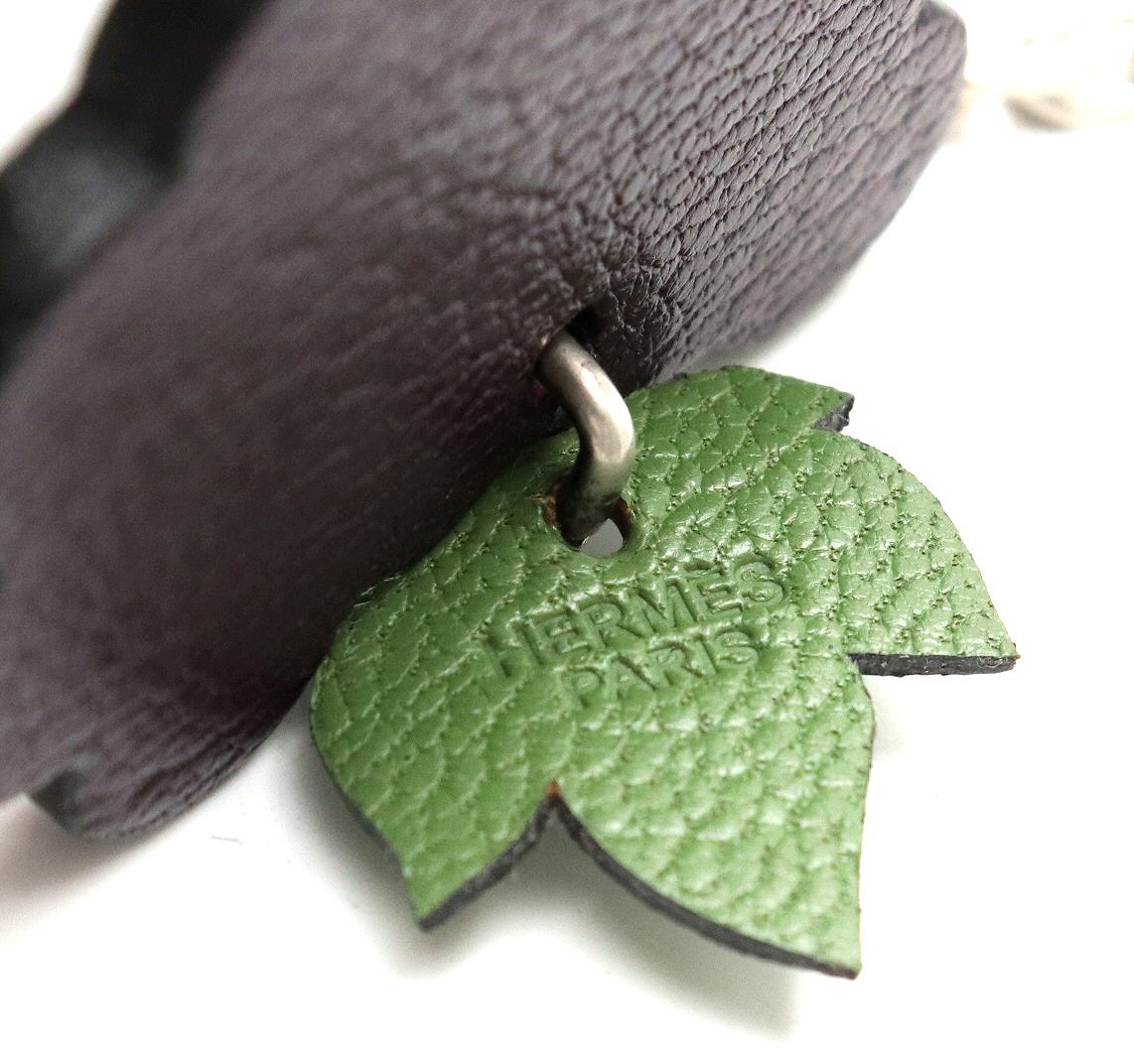 楽天市場】HERMES エルメス ぶどう 葡萄 バッグチャーム キーホルダー