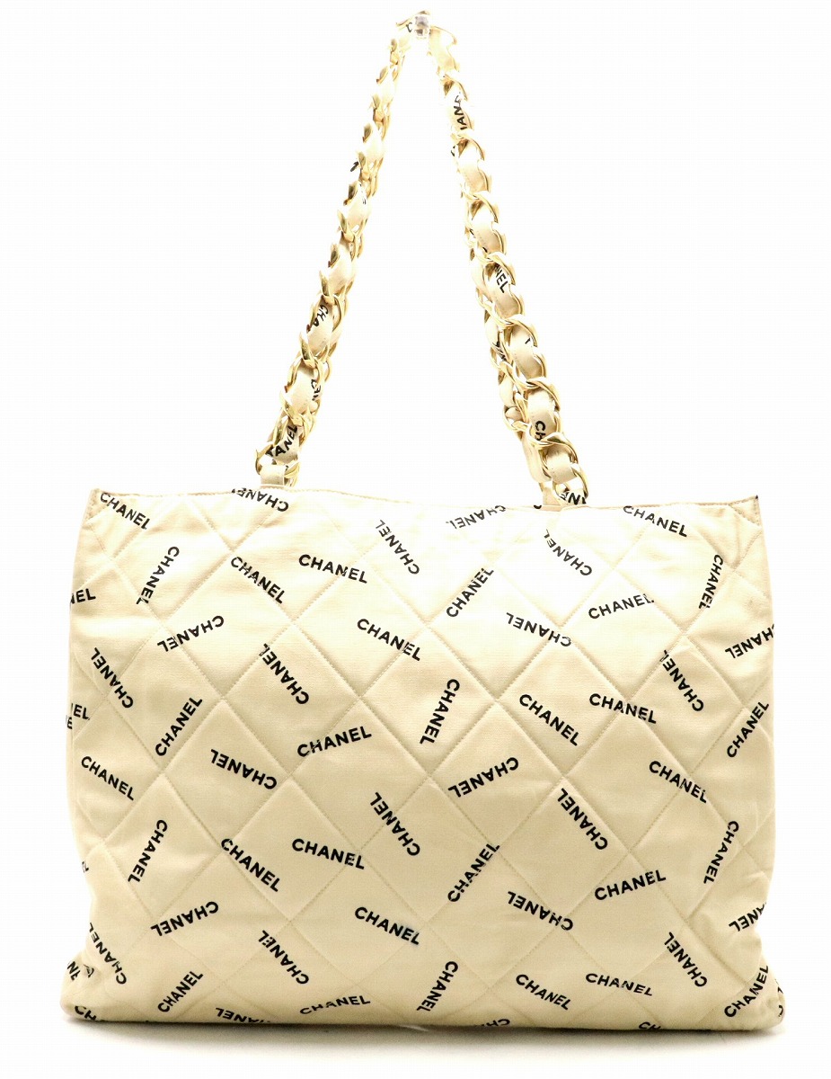 楽天市場】【バッグ】CHANEL シャネル チェーントート トートバッグ