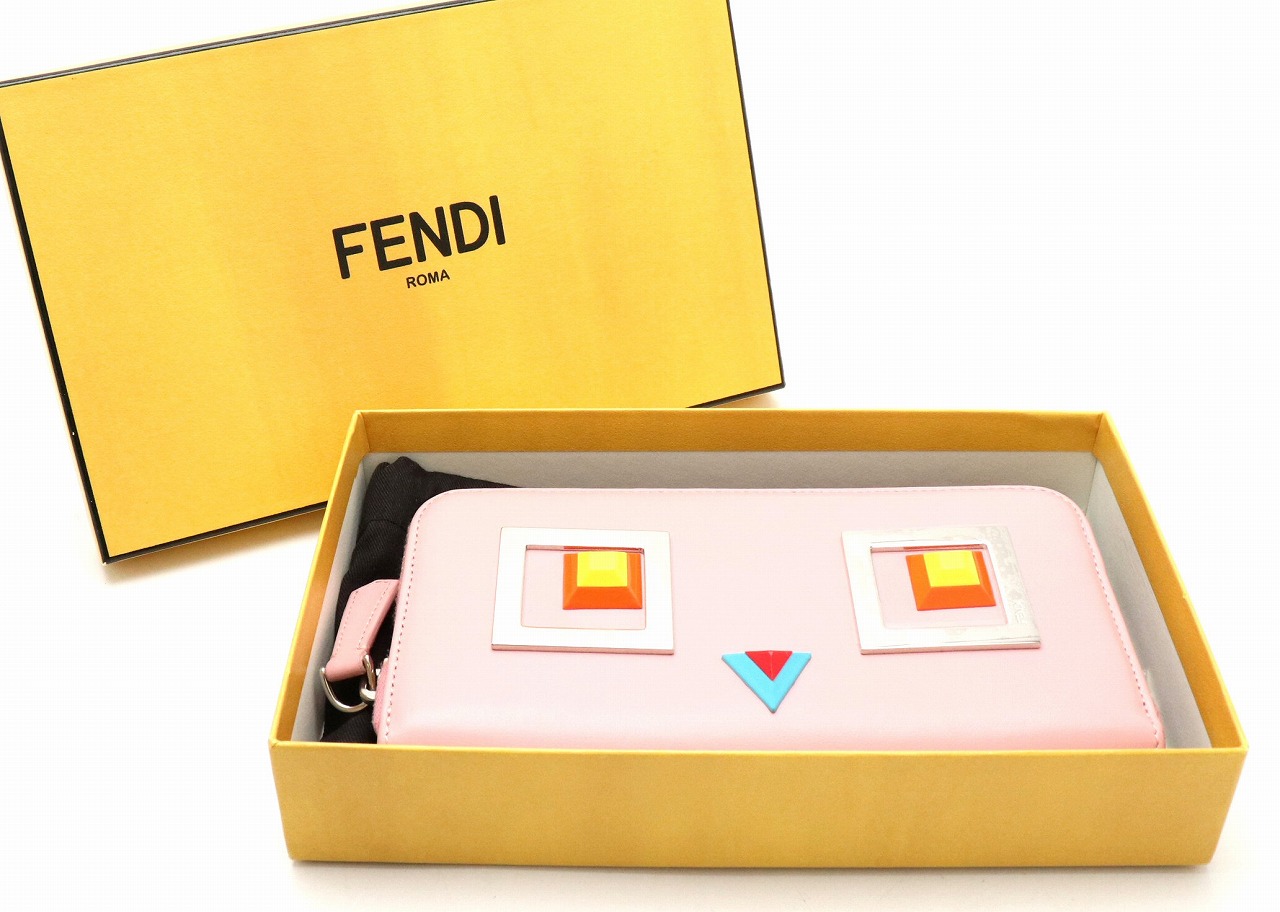 楽天市場】【未使用品】【財布】FENDI フェンディ バッグ バグズ