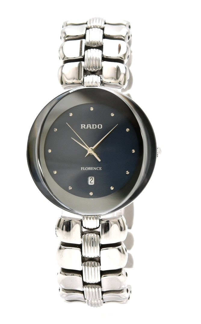 楽天市場】【ウォッチ】RADO ラドー フローレンス デイト ブルー文字盤