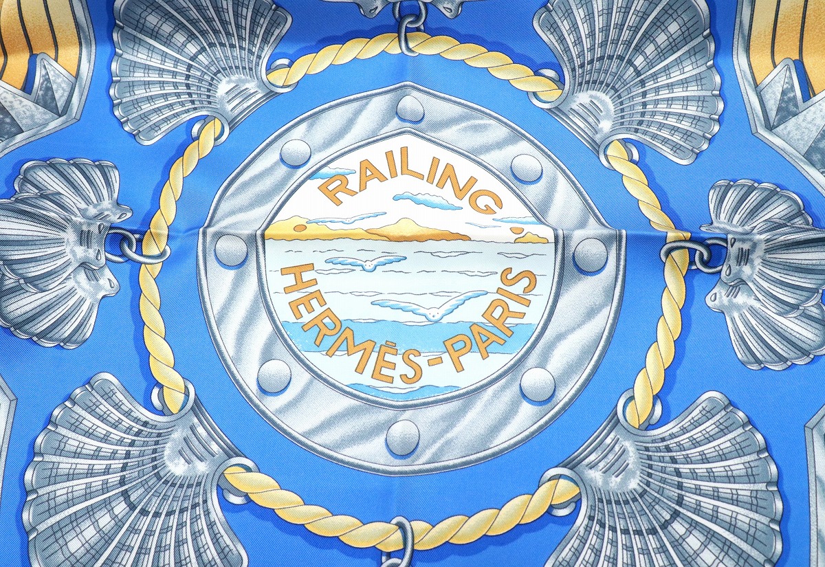 楽天市場】【未使用品】HERMES エルメス スカーフ カレ 90 シルク100