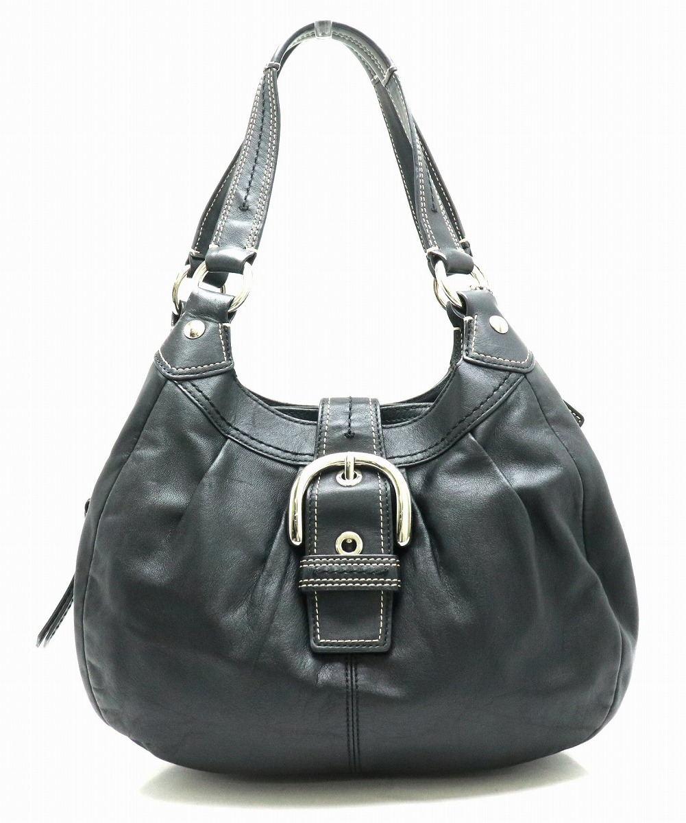 楽天市場】【バッグ】COACH コーチ ソーホー レザー ホーボー