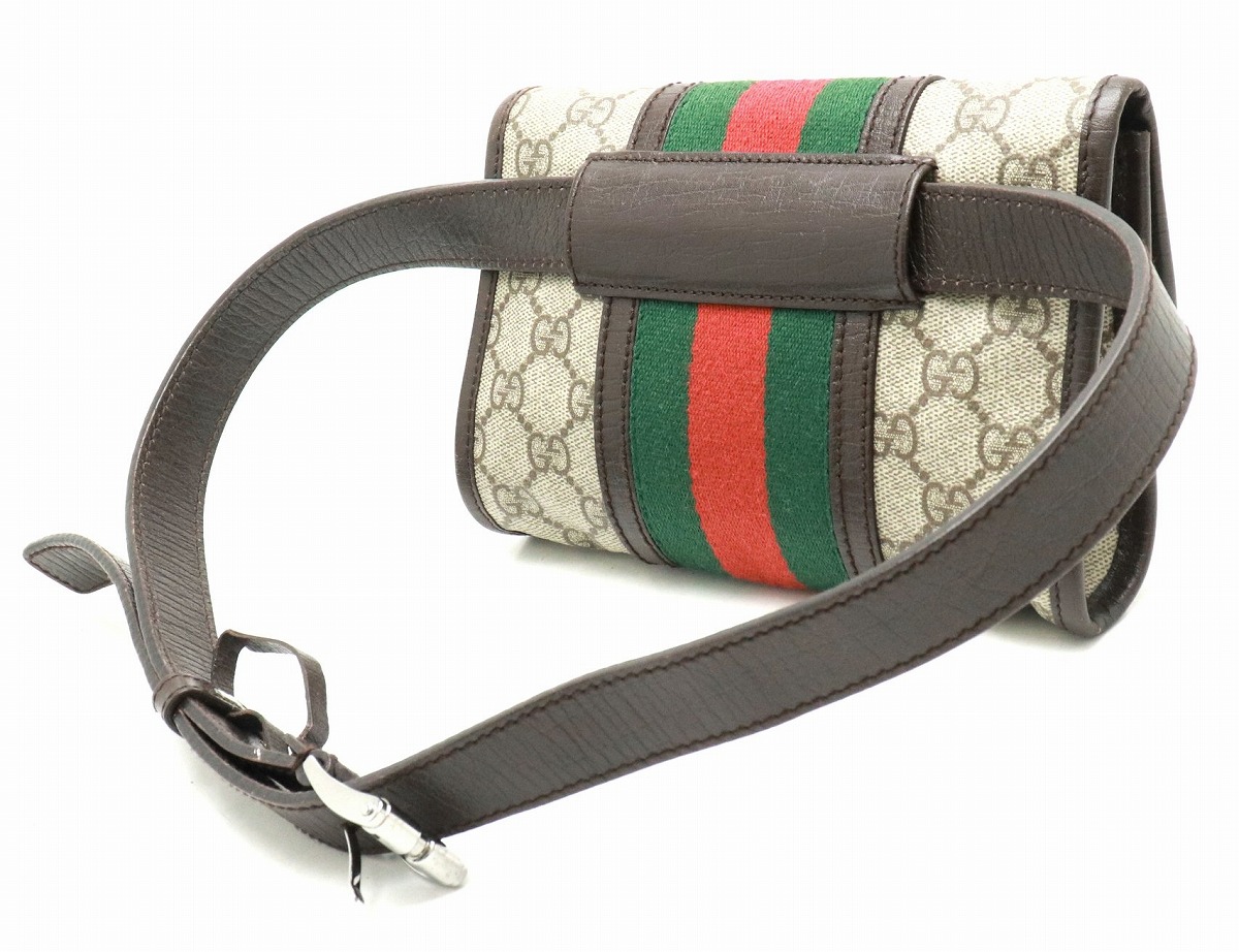 楽天市場】【バッグ】GUCCI グッチ GGキャンバス シェリーライン