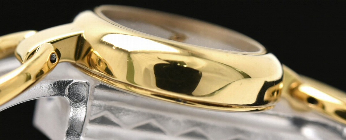 楽天市場】【ウォッチ】GUCCI グッチ シェル文字盤 ゴールドメッキ GP