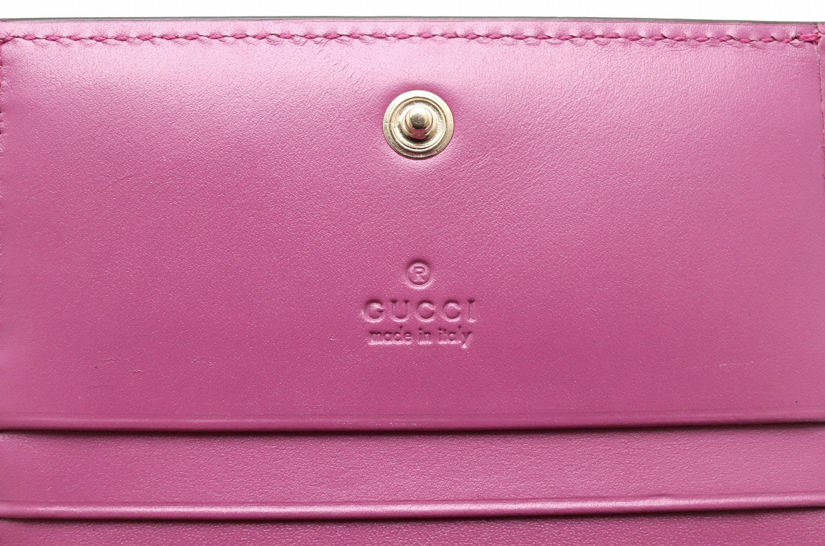 楽天市場】【未使用品】GUCCI グッチ グッチシマ レザー カードケース
