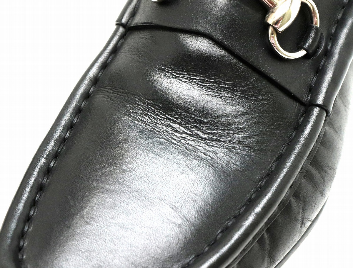 楽天市場】【靴】GUCCI グッチ ホースビット ローファー レザー