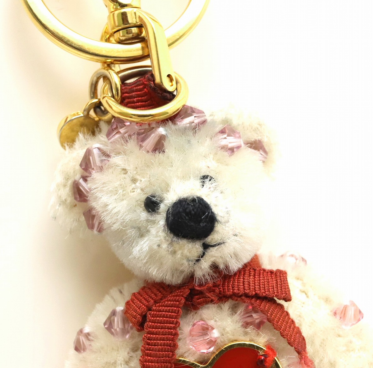 楽天市場】PRADA プラダ TEDDY ベアー クマ くま ビーズ キーホルダー