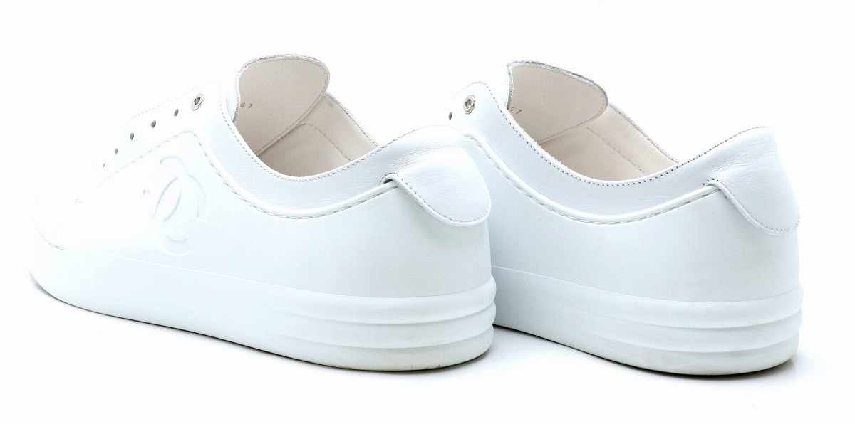 楽天市場】【靴】CHANEL シャネル ココマーク ロゴ スニーカー