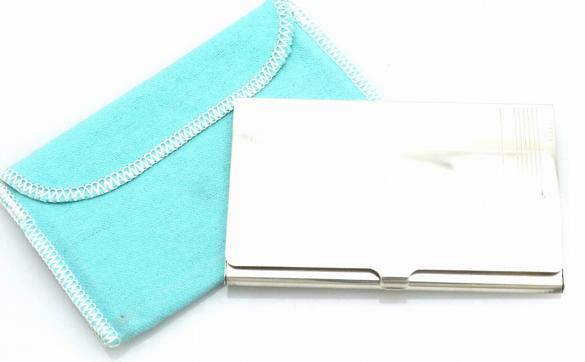 楽天市場】TIFFANY&Co. ティファニー カードケース 名刺入れ シルバー