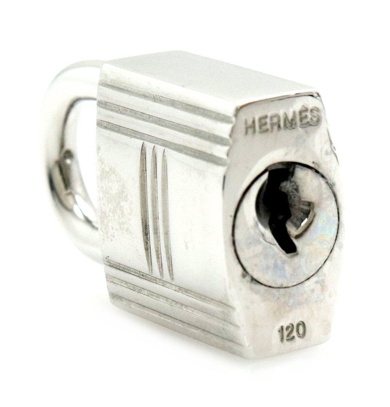 楽天市場】【新品仕上げ済】HERMES エルメス カデナ パドロック No.120