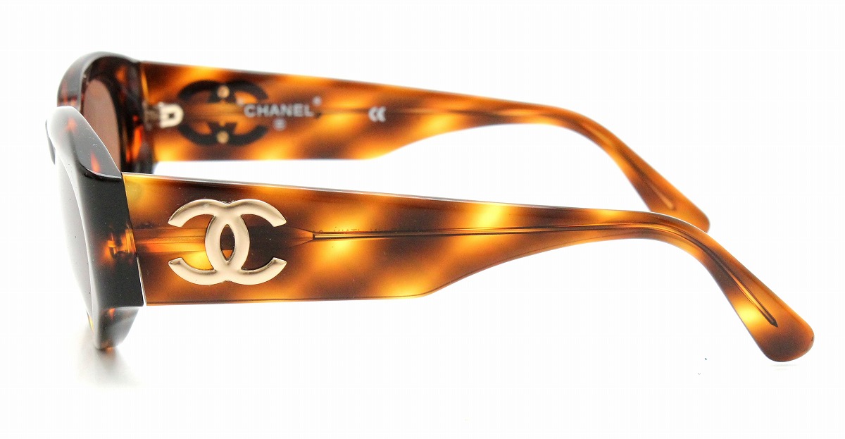 楽天市場】CHANEL シャネル サングラス ココマーク ブラウンスモーク