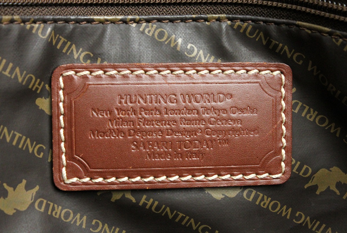 楽天市場】【バッグ】HUNTING WORLD ハンティング ワールド トート