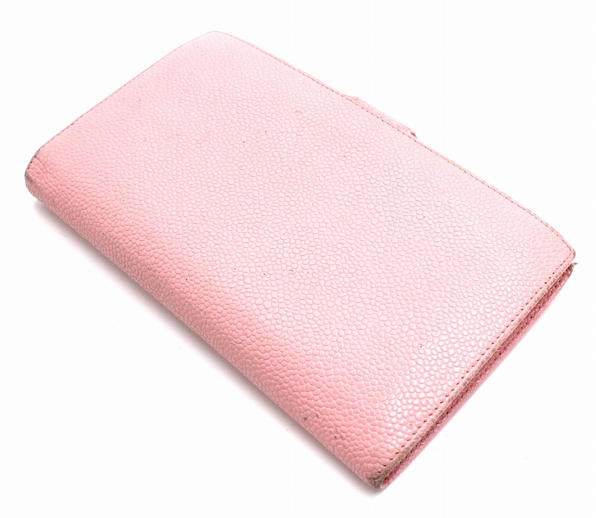 楽天市場】【財布】CHANEL シャネル キャビアスキン がま口 ガマ口 長