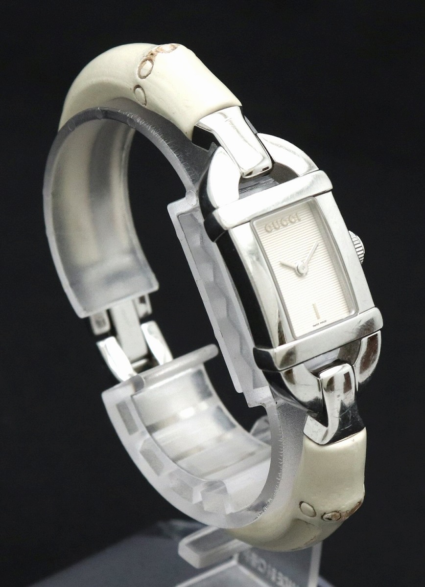 楽天市場】【ウォッチ】GUCCI グッチ 6800L バングル シルバー文字盤