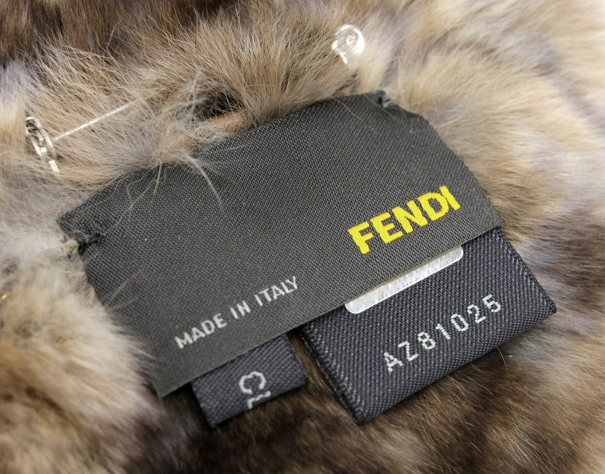 楽天市場】FENDI フェンディ カメリア コサージュ 花 フラワー ファー