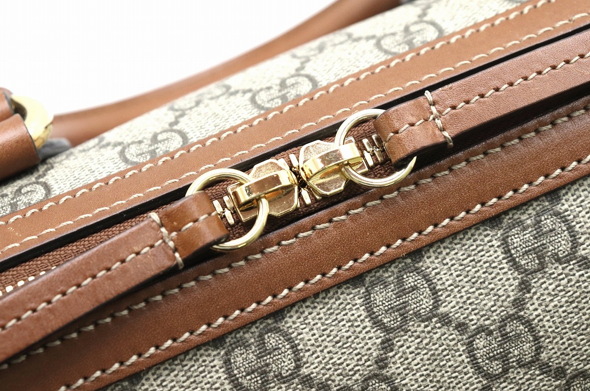 楽天市場】【バッグ】GUCCI グッチ GGスプリーム 2WAY ボストンバッグ