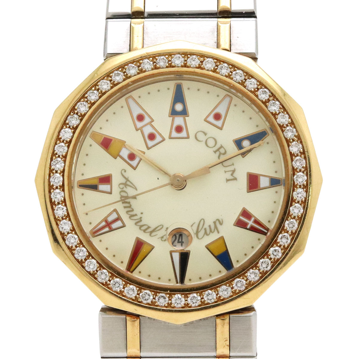 楽天市場】【ウォッチ】CORUM コルム アドミラルズカップ K18YG