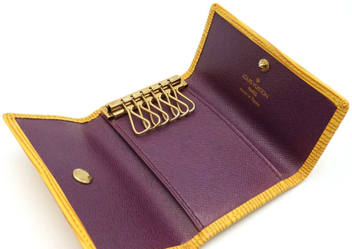 楽天市場】LOUIS VUITTON ルイ ヴィトン エピ ミュルティクレ6 6連キー