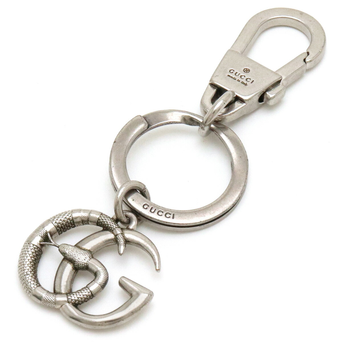 楽天市場】GUCCI グッチ スネーク&ダブルG キーチェーン 蛇 スネーク