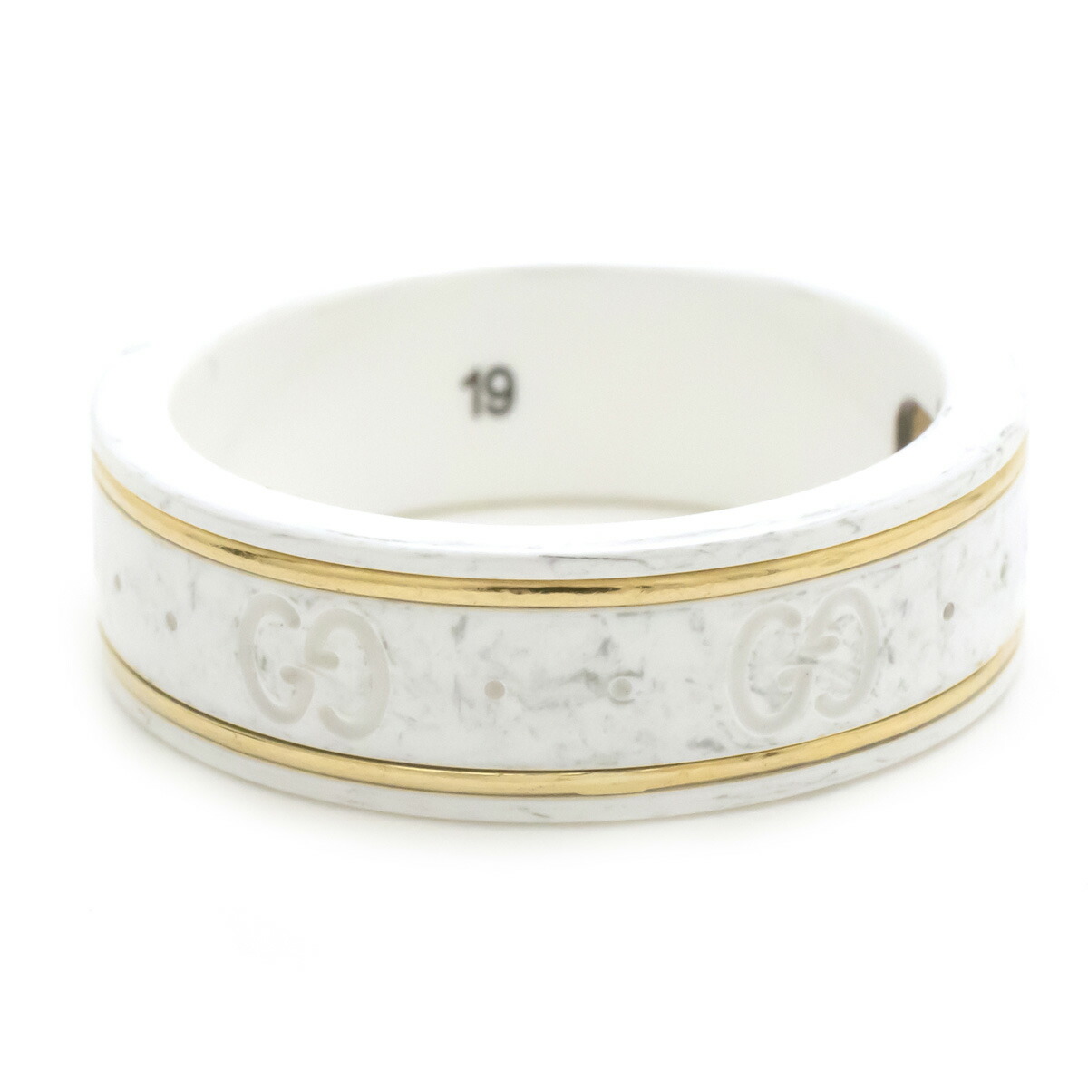 楽天市場】【ジュエリー】GUCCI グッチ アイコンリング GGリング 指輪