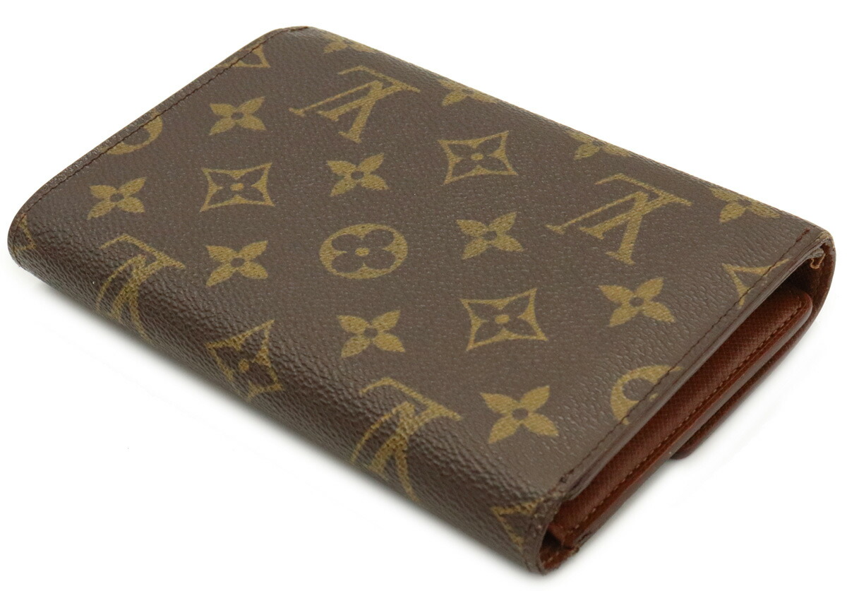 楽天市場】【財布】LOUIS VUITTON ルイ ヴィトン モノグラム ポルト