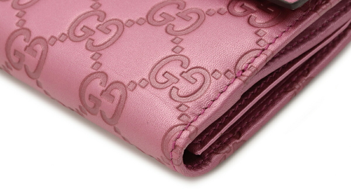 楽天市場】【財布】GUCCI グッチ グッチシマ ハート 2つ折長財布 二