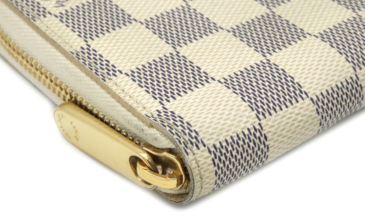 楽天市場】LOUIS VUITTON ルイ ヴィトン ダミエアズール ジッピー