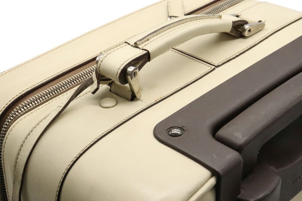 楽天市場】【バッグ】PRADA プラダ サフィアーノ キャリーバッグ
