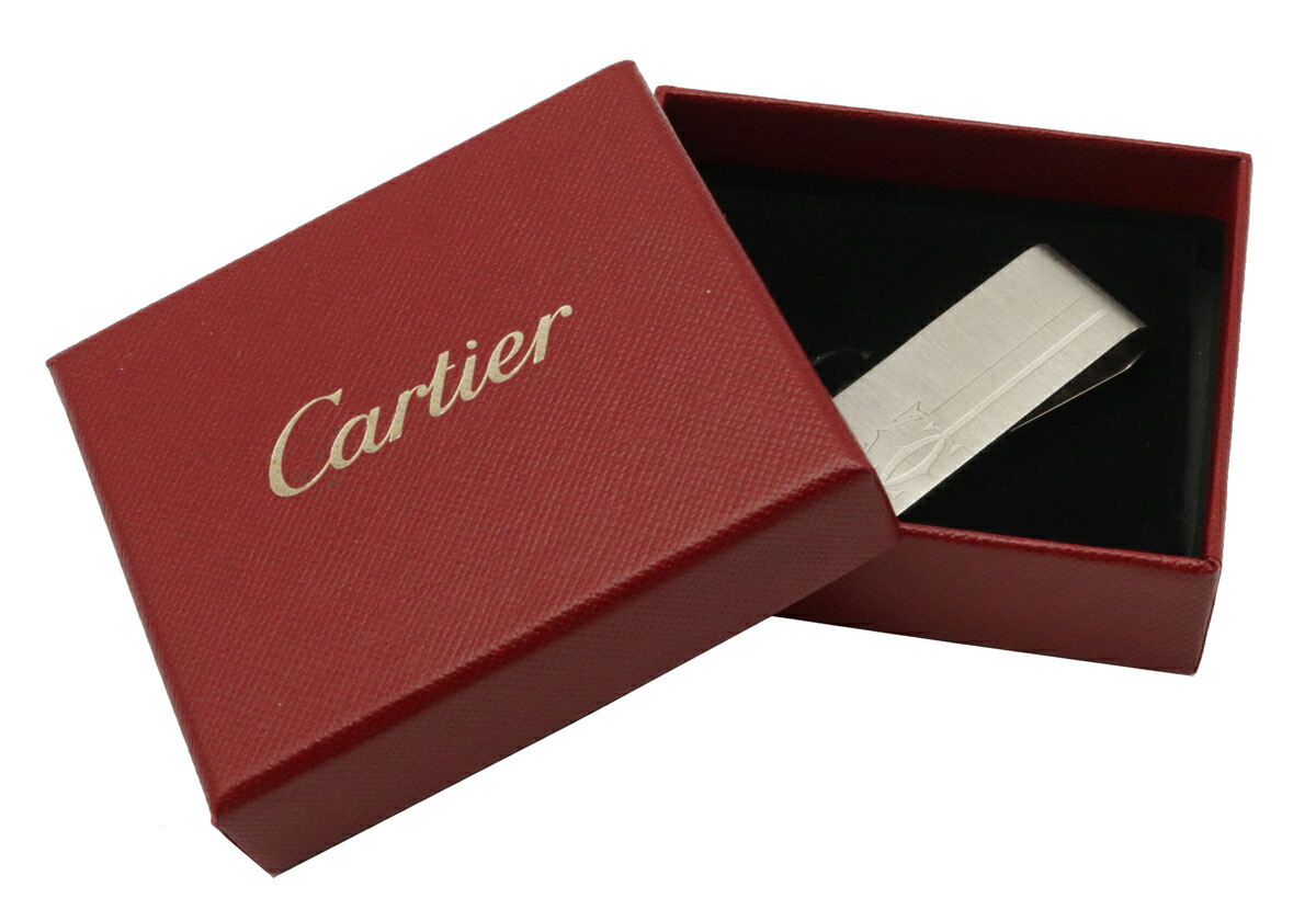 楽天市場】【財布】Cartier カルティエ 2Cモチーフ マネークリップ