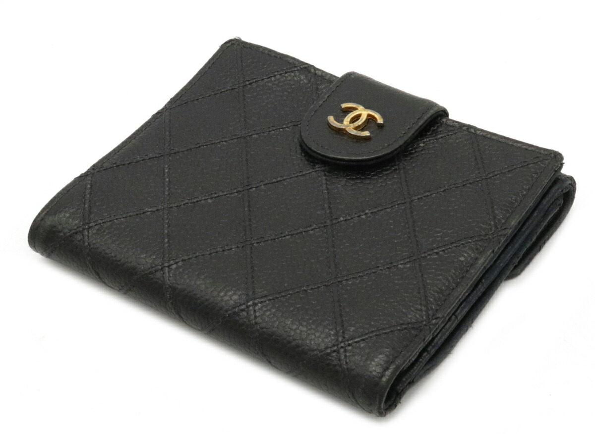 楽天市場】【財布】CHANEL シャネル ビコローレ 2つ折 Wホック財布