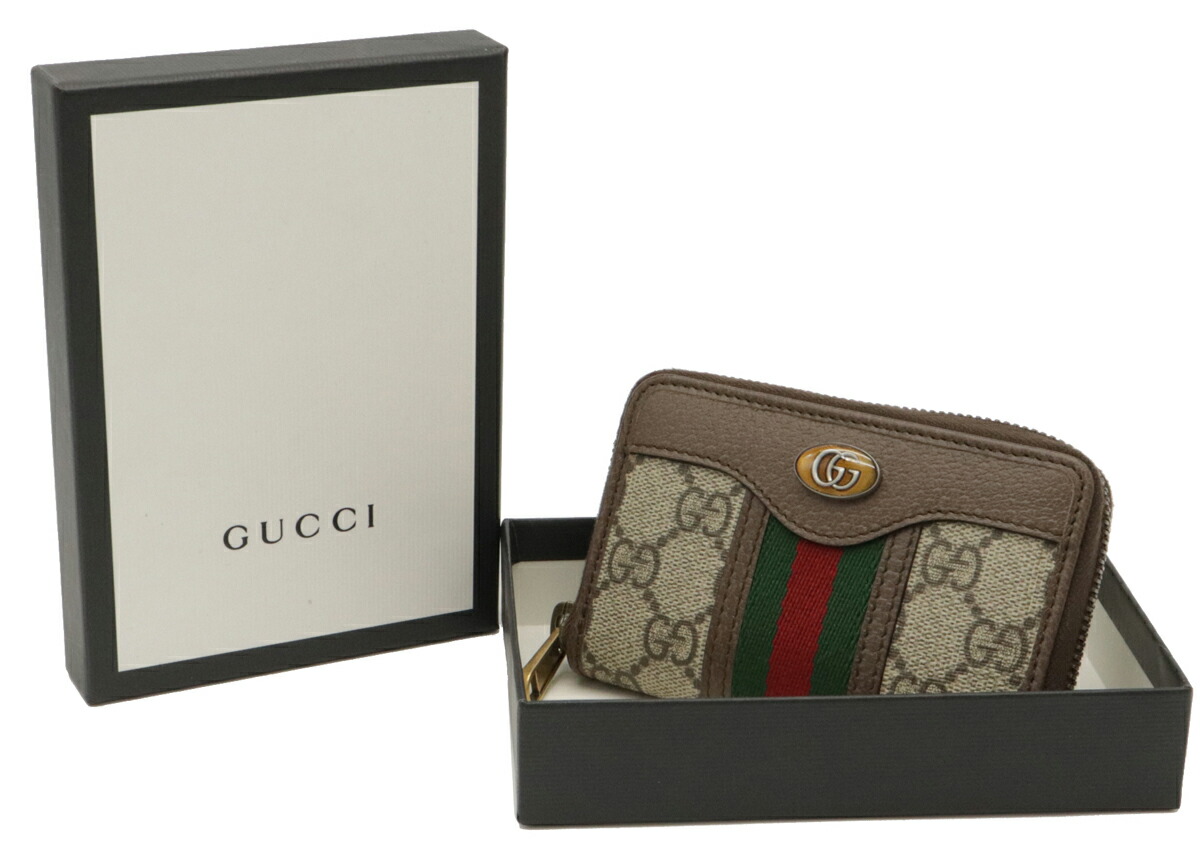 楽天市場】【財布】GUCCI グッチ オフィディア GGスプリーム シェリー