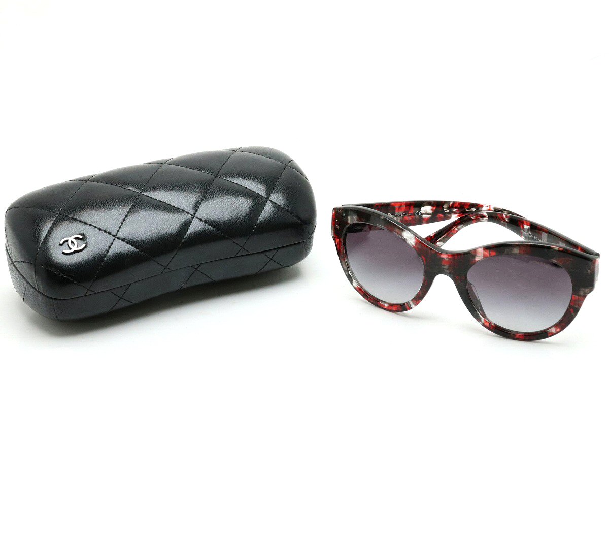 楽天市場】CHANEL シャネル サングラス ココマーク チェック柄風