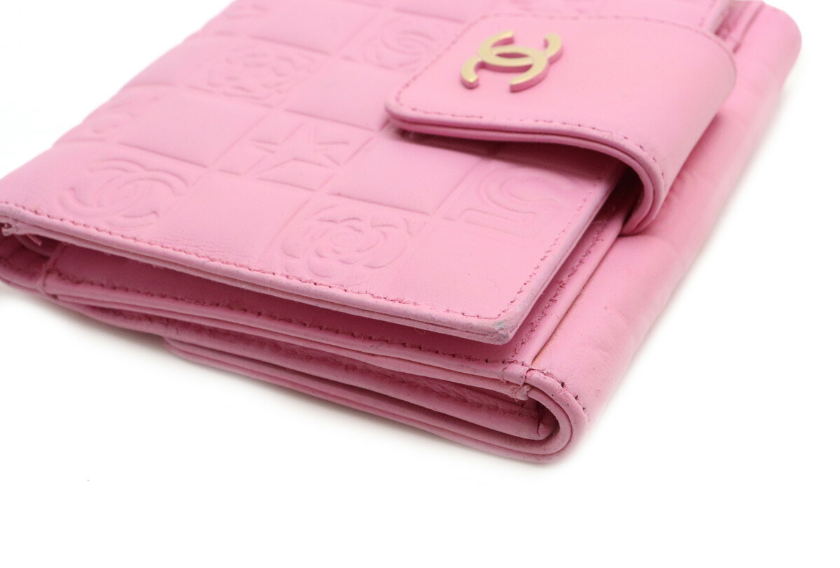 楽天市場】【財布】CHANEL シャネル アイコン 2つ折財布 二つ折り