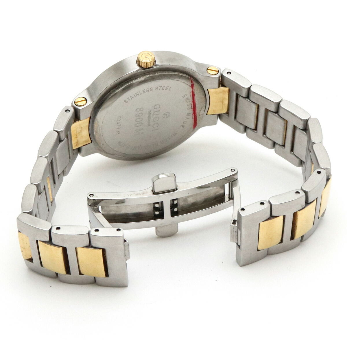 楽天市場】【ウォッチ】GUCCI グッチ デイト ブラック文字盤 SS GP