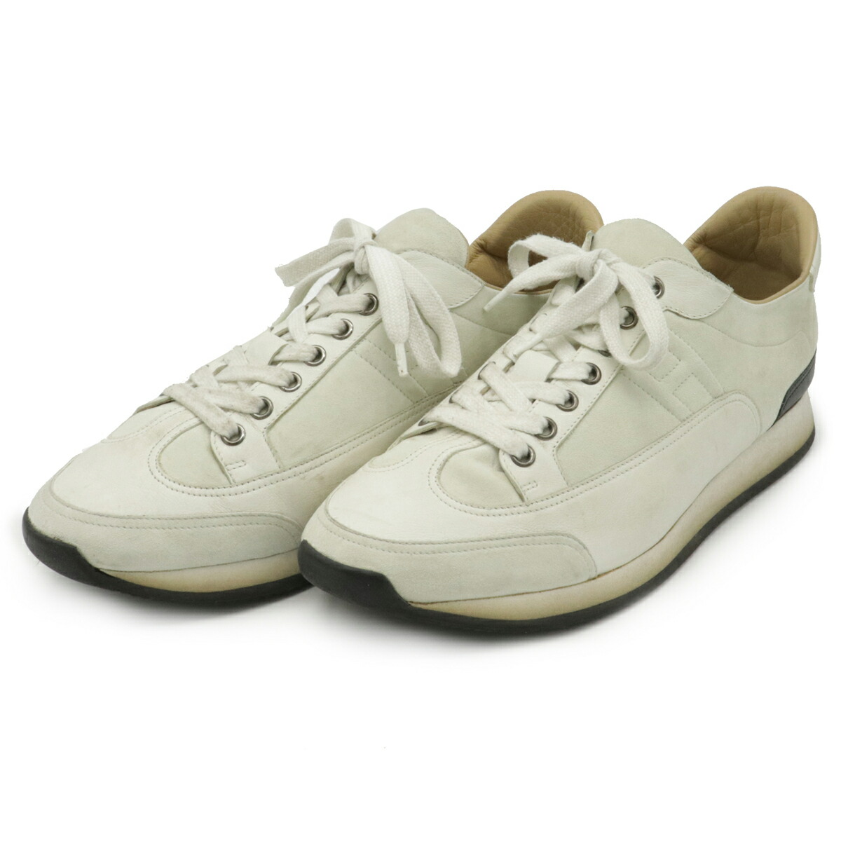 楽天市場】【靴】HERMES エルメス クイック スニーカー シューズ Hロゴ