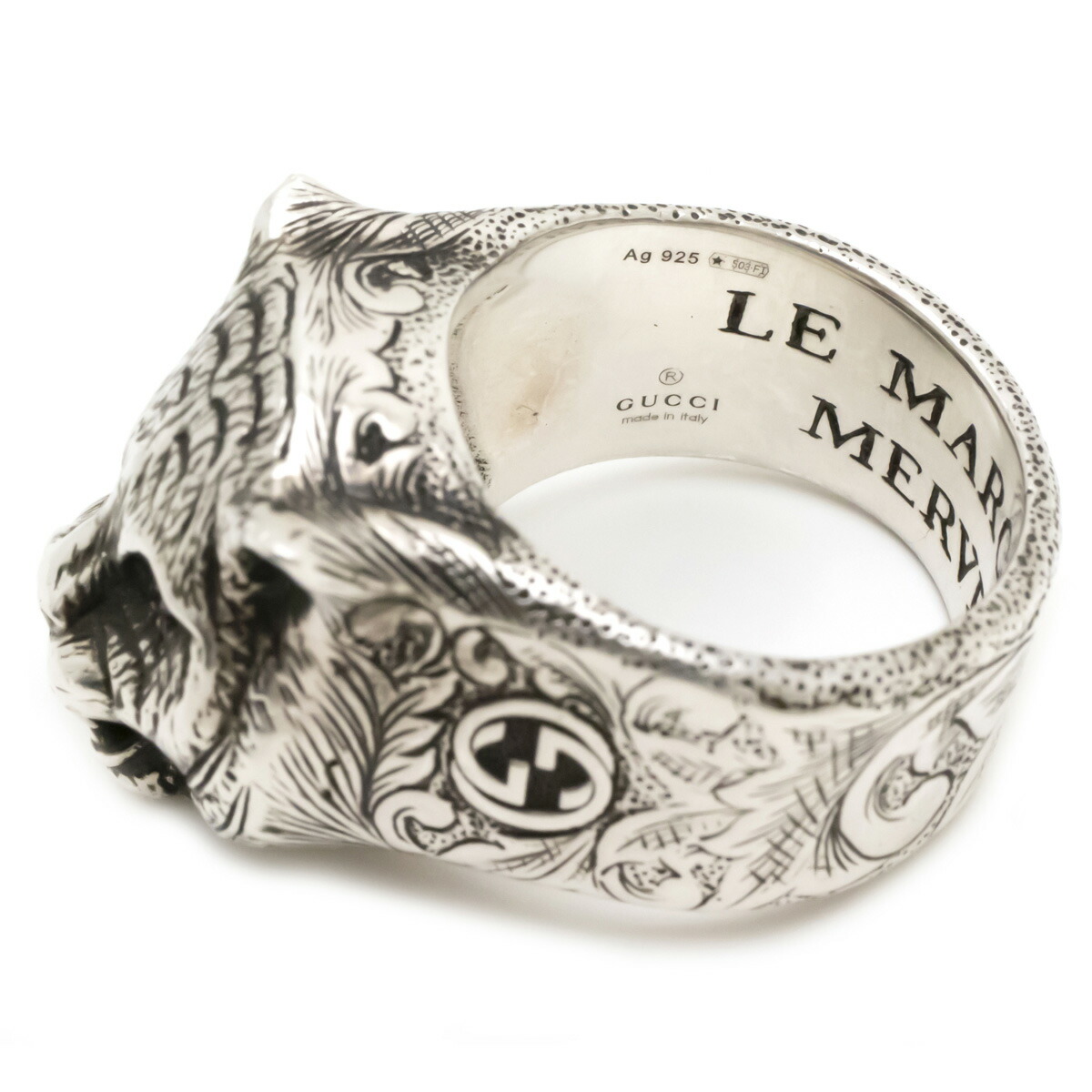 楽天市場】【ジュエリー】GUCCI グッチ グッチガーデン キャットヘッド