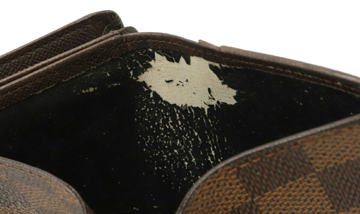 楽天市場】【財布】LOUIS VUITTON ルイ ヴィトン ダミエ ポルト モネ