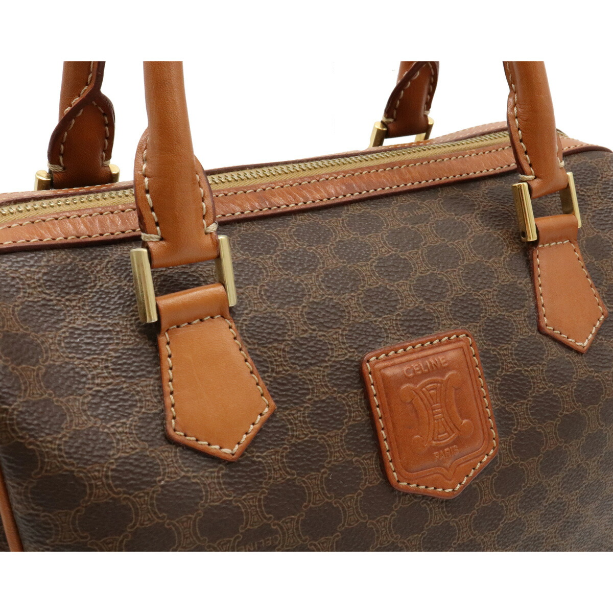 楽天市場】【バッグ】CELINE セリーヌ マカダム柄 ハンドバッグ ミニ