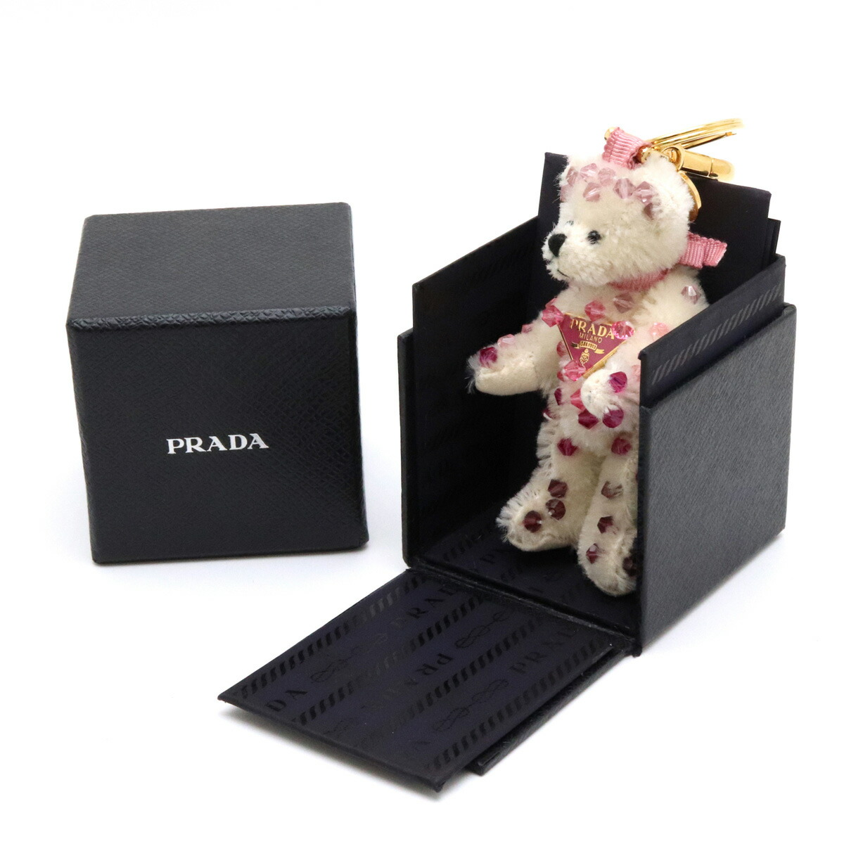 楽天市場】PRADA プラダ ベアトリック ベアー クマ くま キーホルダー